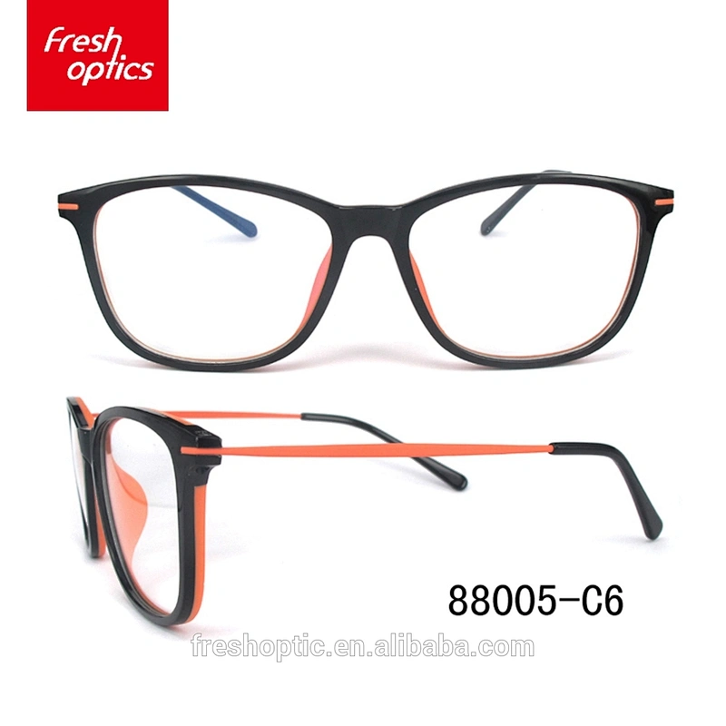 88002 Wholesale design men rimless color frame TR90 optical frame