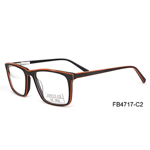 FB4717 fashion design stylish eyewear acetate optical frame 2018 in china wholesale