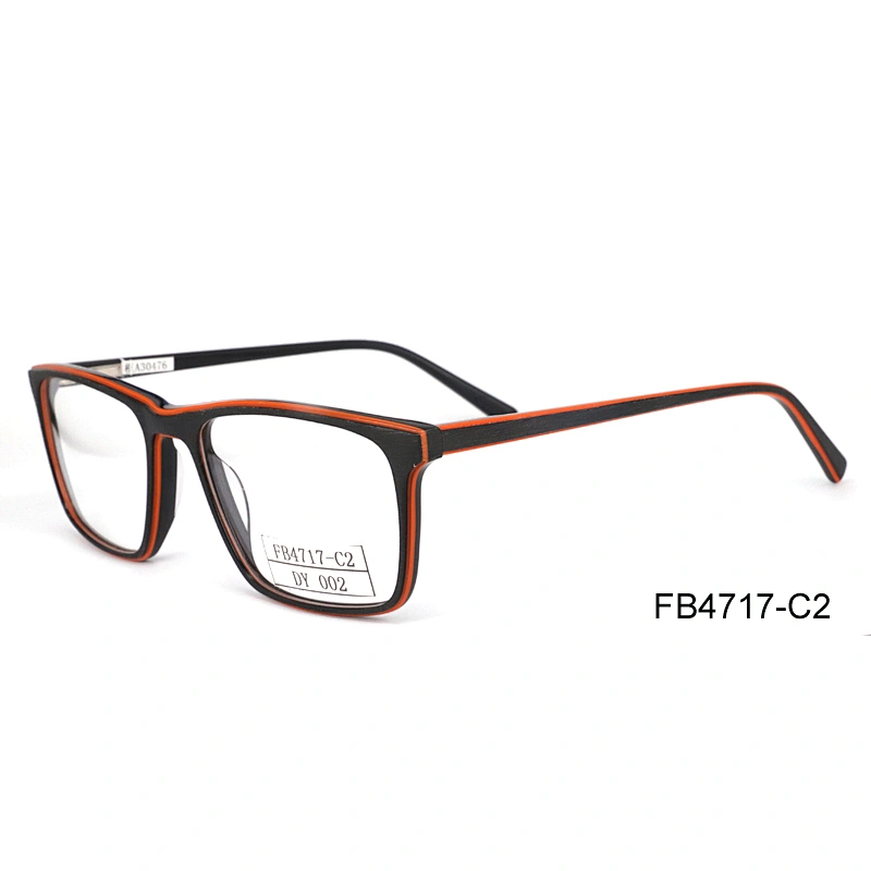 FB4717 fashion design stylish eyewear acetate optical frame 2018 in china wholesale