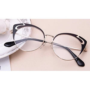 Colorful cat eye glasses metal designer CE optical eyeglasses frames for women