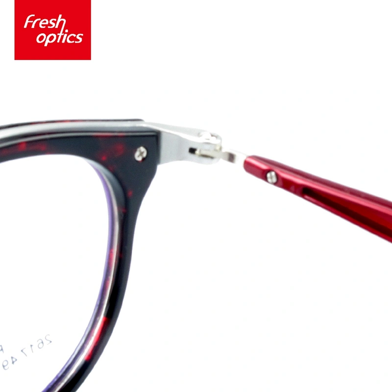 TR1157 Metal Bridge Round Optical Eyewear,TR90 Optical Frames