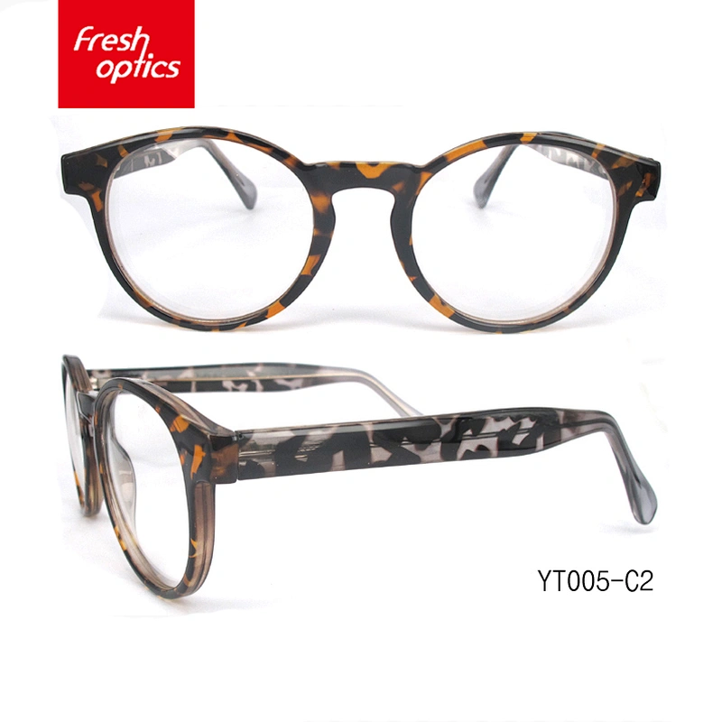 YT007 Fashion newest japanese eyewear brands prescription glasses eyeglass frame factory