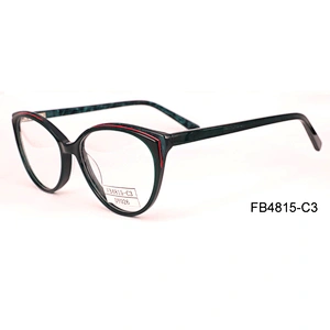 FB4815 Hot sell acetate optical frames fashion glasses frames for men