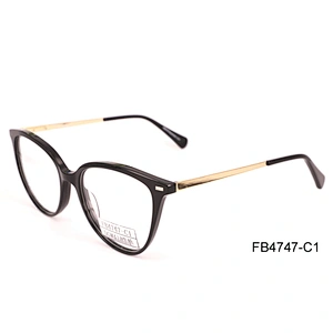 FB4747 fashion cat shape optical frame high quantity acetate eyeglasses in wenzhou