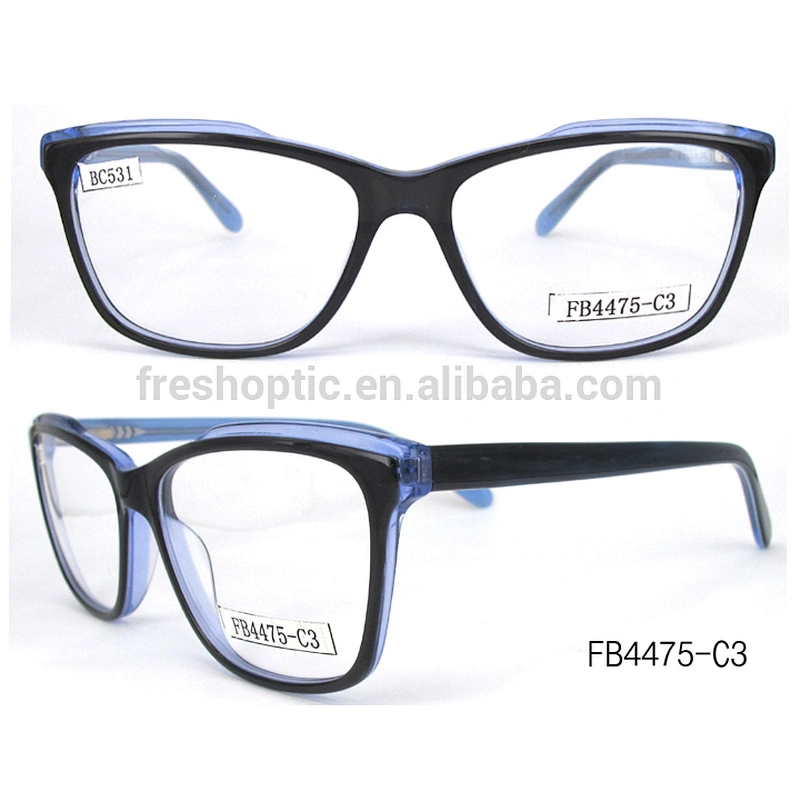 FB4475 cheap prescription glasses frames low Price optics eyewear acetate eyeglasses in wenzhou