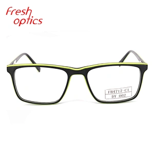 FB4717 fashion design stylish eyewear acetate optical frame 2018 in china wholesale