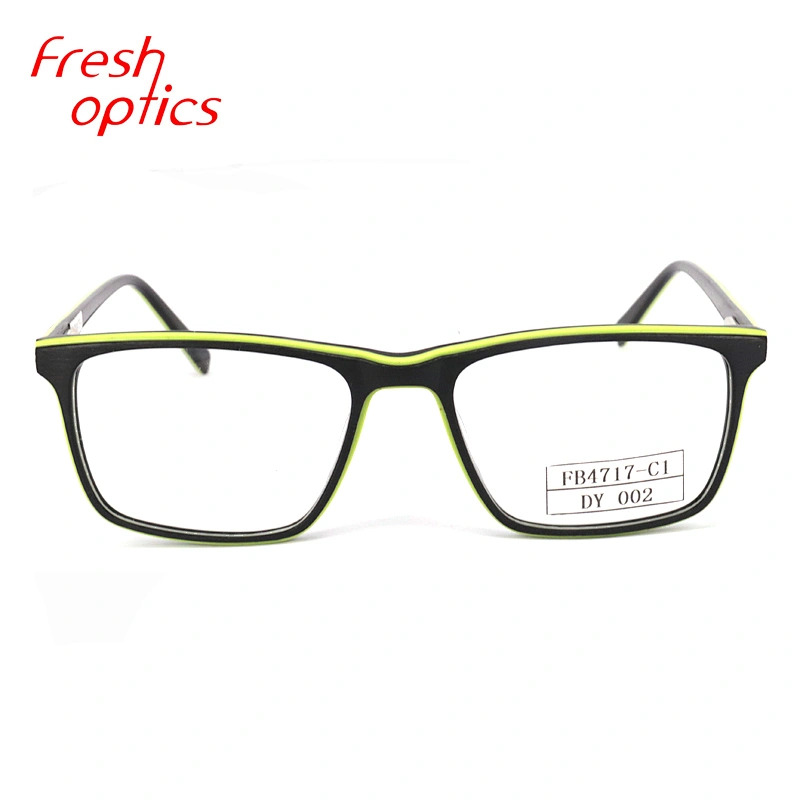 FB4717 fashion design stylish eyewear acetate optical frame 2018 in china wholesale