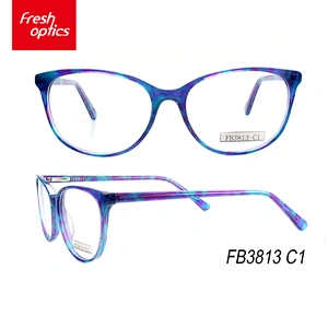 FB3813 Colorful Optical Frames Acetate With OEM Service