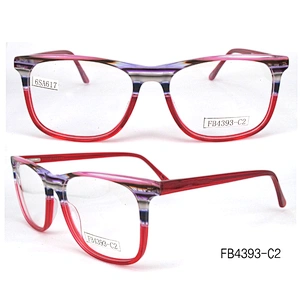FB4393 Acetate Cheap prescription glasses full rim fashion eyewear eyeglasses frame