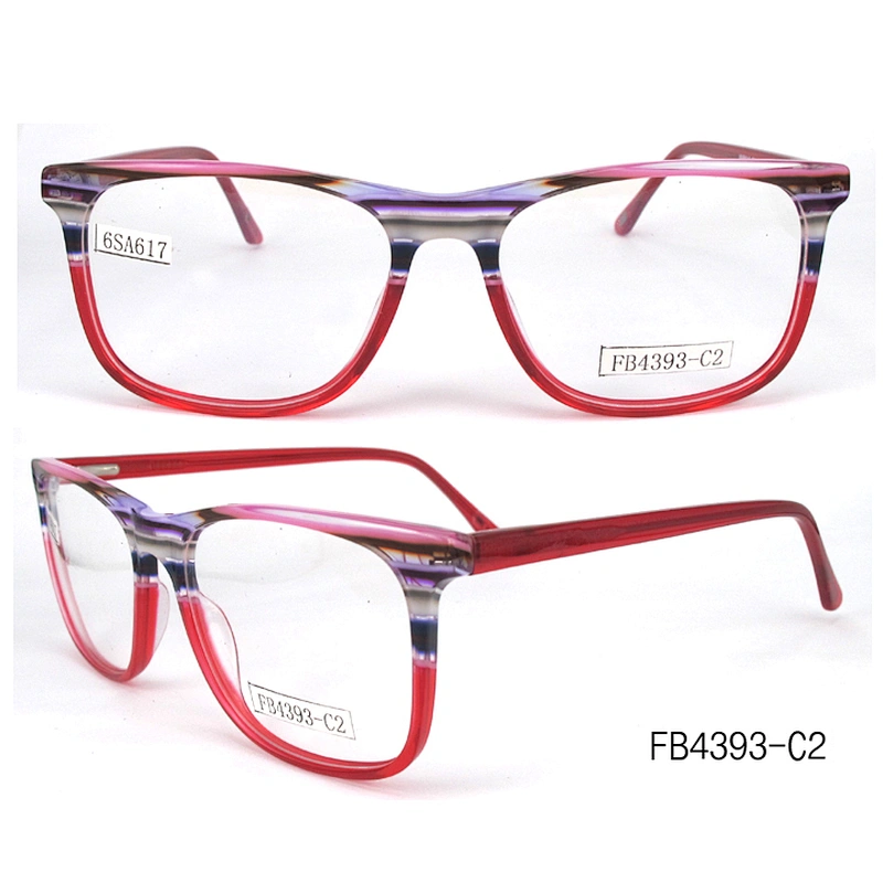 FB4393 Acetate Cheap prescription glasses full rim fashion eyewear eyeglasses frame