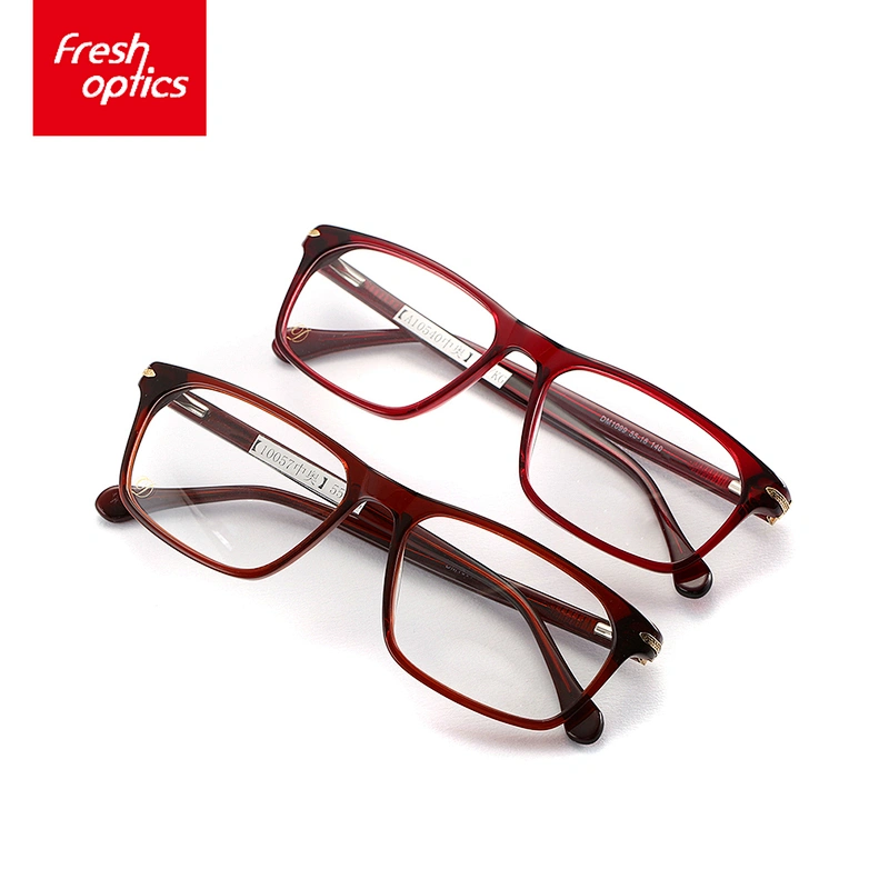 FB3777 Red Acetate New Model Optical Frames With OEM Service