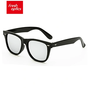 LM6032 Plastic Leopard Grain Double Bridge Sunglasses For Women