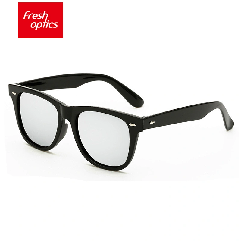 LM6032 Plastic Leopard Grain Double Bridge Sunglasses For Women
