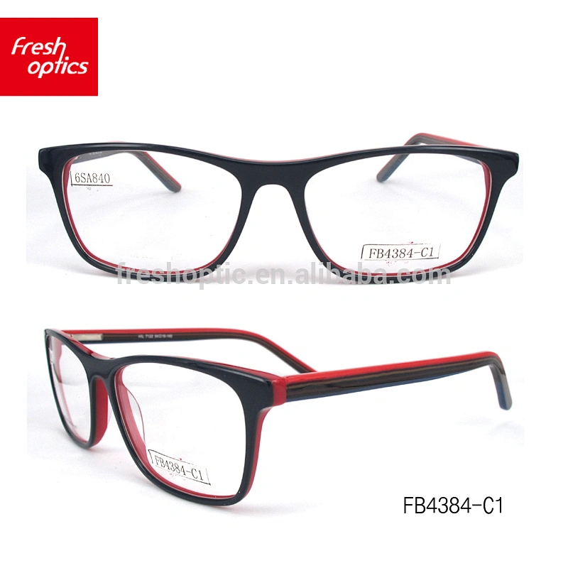 FB4384 spectacles glasses acetate frames optical eyeglasses cheap price in China
