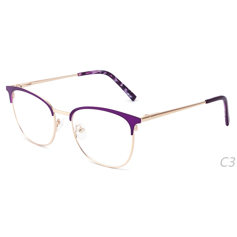 Latest China low MOQ new metal optical frames ready to ship