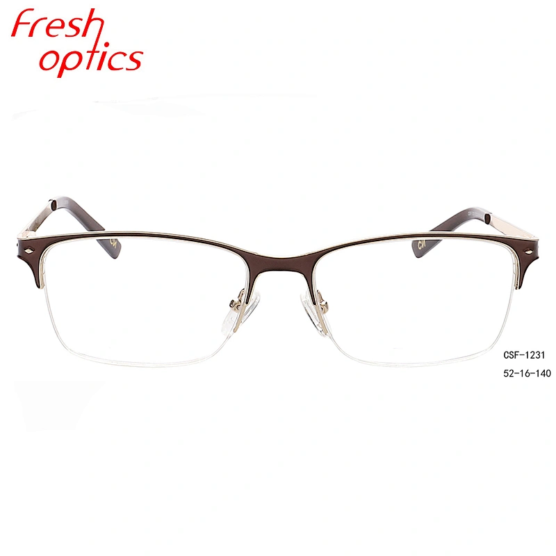New style beautiful metal glasses optical frames for wholesale
