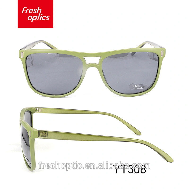 YT308 Made in China custom sunglasses plastic promotional sunglasses CE