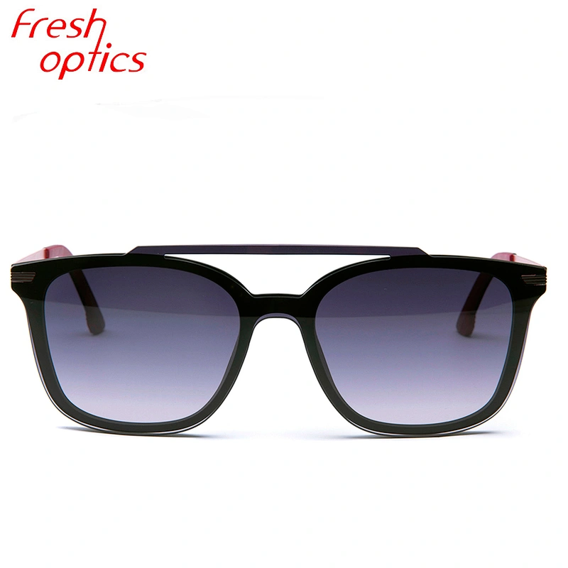 polarized mirror lens double bridge glasses frmes TR90 sunglasses for men