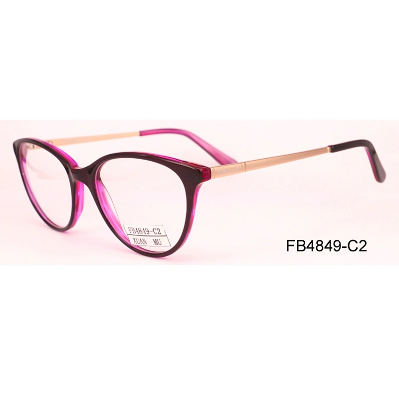 FB4849 hot fashion acetate optical frames wholesale spectacle frame eyewear frame