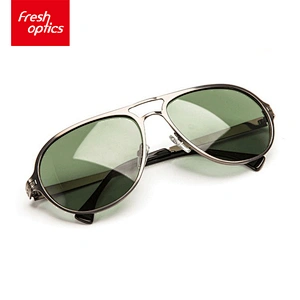 Latest italy design superior quality fashion sun glasses brand sunglasses men round metal frame