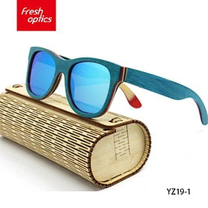 YZ19 Harmful light barrier eco wooden sunglasses polarized