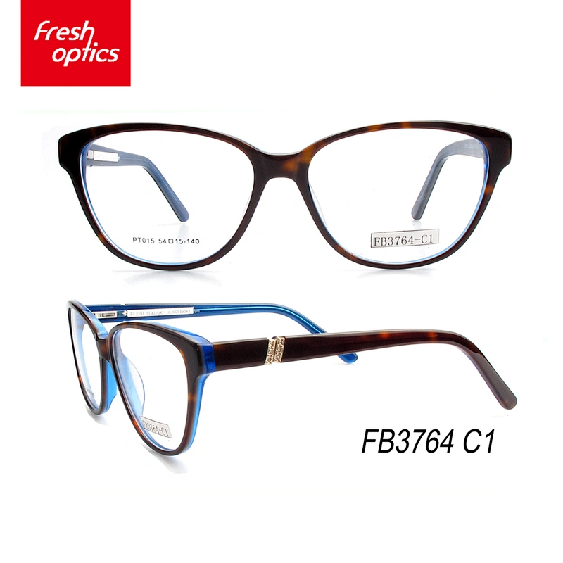 FB3764 Acetate Modesty Optical Frame,New Model Optical Frame