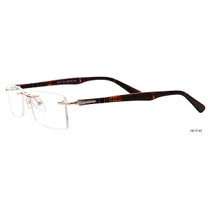 china hot sale latest rimless frames glasses optical eyeglasses frame