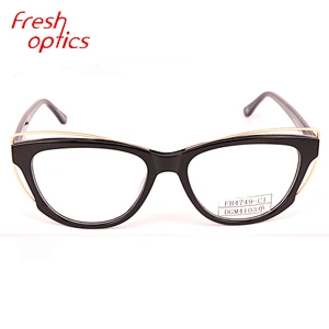 FB4749 Colorful corrosion resistance acetate eyewear frame