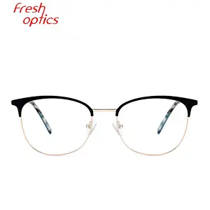 Latest China low MOQ new metal optical frames ready to ship