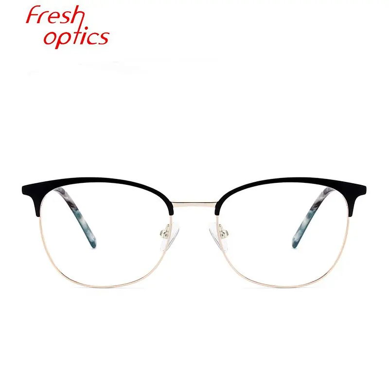 Latest China low MOQ new metal optical frames ready to ship