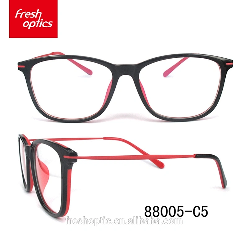 88002 Wholesale design men rimless color frame TR90 optical frame
