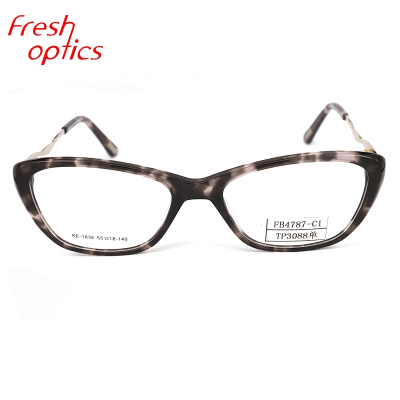 FB4787 New model optical frame vision correct glasses acetate frame optics