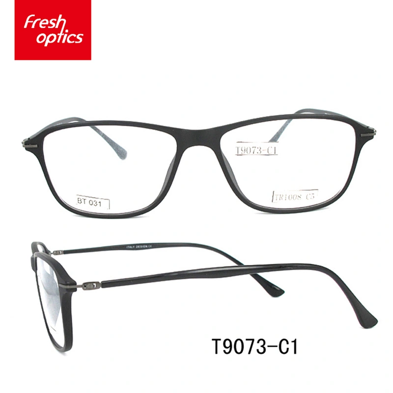 T9073 Modern design italy style tr90 eyeglasses optical reading frames