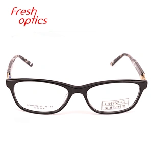 FB4757 Acetate frame optical eyeglass stocks low price eyewear ready goods