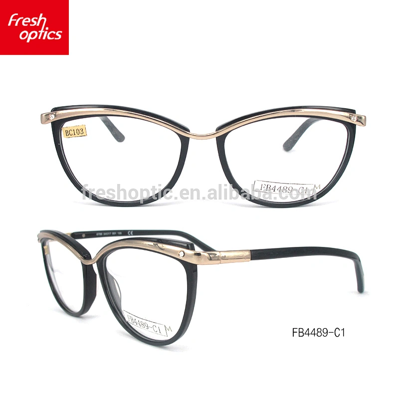 FB4489 Colorful fashionable euramerican style acetate frame optical frame eyewear reading glasses