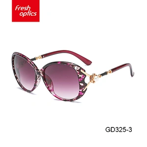 GD325 Top sale guaranteed quality interchangeable pc branded sunglasses from china