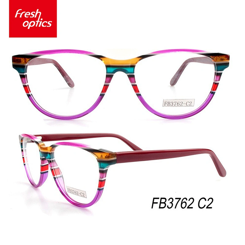 FB3762 Acetate dazzle colour trend eyewear frames for youth, unisex acetate optical frames