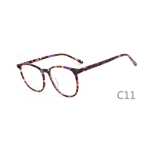 F1720 Latest style width temple acetate optical eyewear frame Ready goods