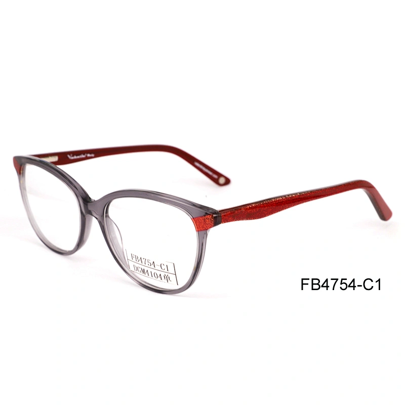 FB4754 Newest stocks optical frame low price with low moq acetate frame