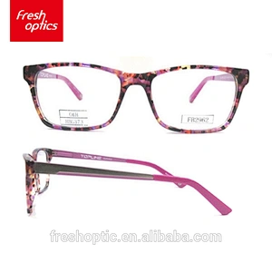 China factory wholesale price latest acetate optical eyeglass frames for women and man