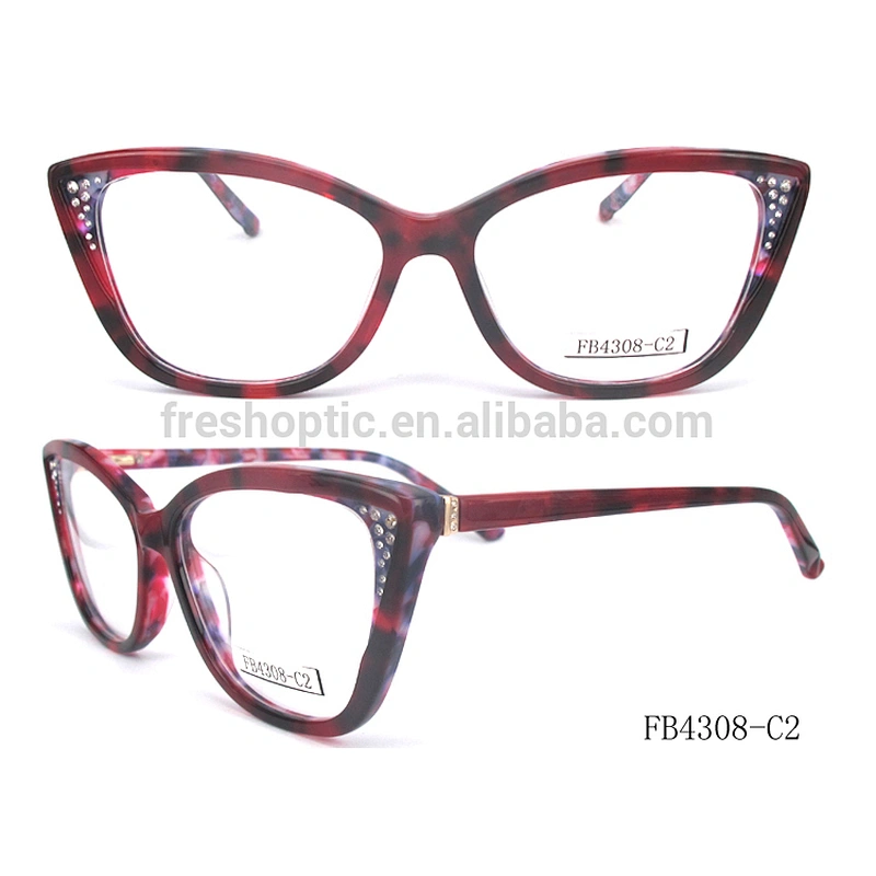 FB4308 Best quality cellulose acetate frames supplier eyewear optical frame