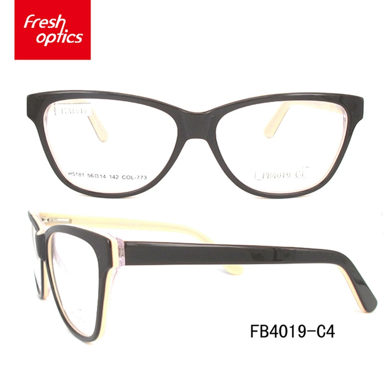 FB4019 Popular lovely kids children acetate optical frames