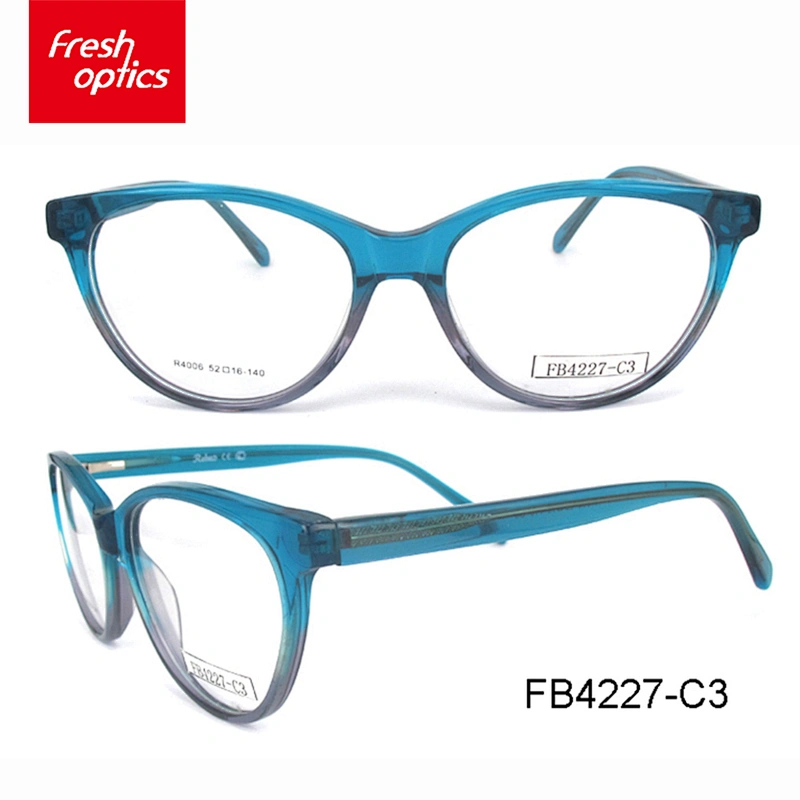 FB4227 Hot sell acetate frames PC lens fashion eyeglasses