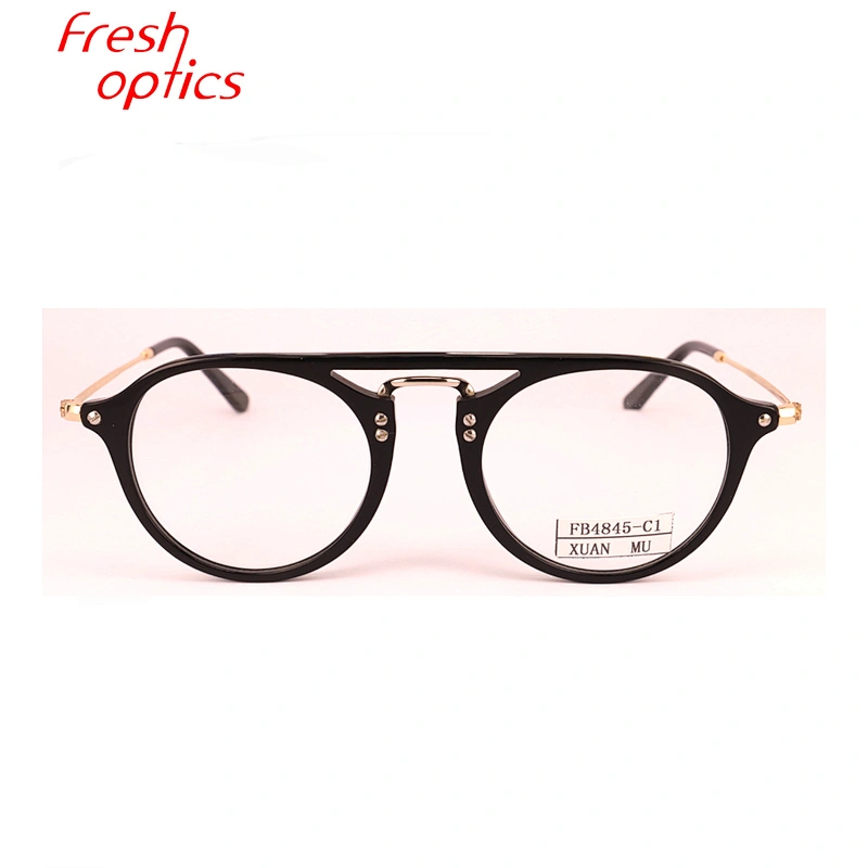FB4845 Acetate eyeglass frames wholesale reading glasses eye glasses optical frame manufacturer
