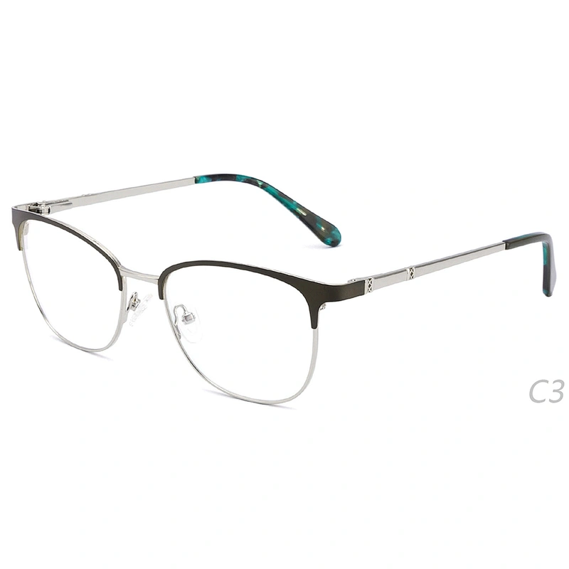 Environmental CE FDA metal optical eyeglasses ready stock