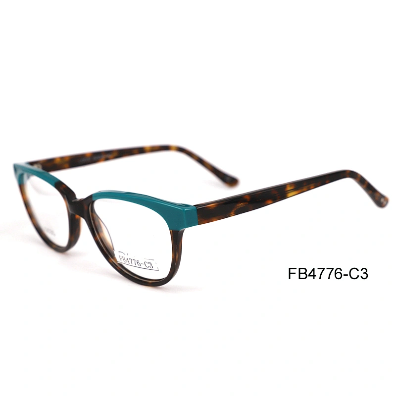FB4776 acetate material optic eyeglasses frame western style reading glasses