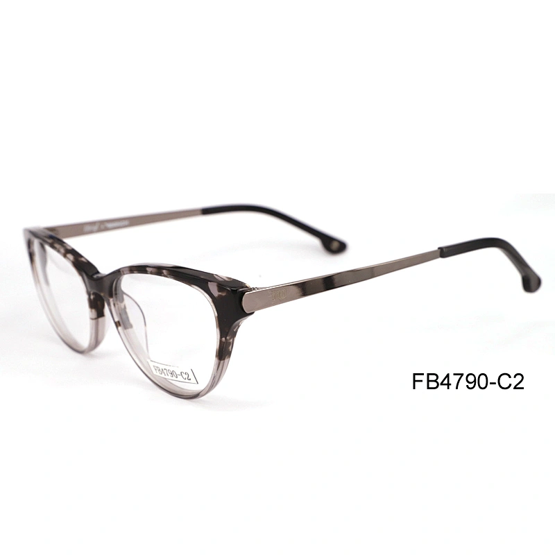 FB4790 special metal temple eyeglasses frame top sell metallic eyeglasses optical frames