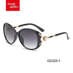 GD325 Top sale guaranteed quality interchangeable pc branded sunglasses from china