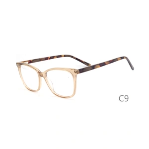 F1716 Italy designer acetate optic frames acetate eyeglasses frame Ready stocks
