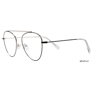 Latest top rated full circle eyeglasses metal optical frames for promotions